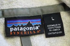 画像4: 90s patagoniaパタゴニア シンチラ フリース スナップT オートミール L (4)