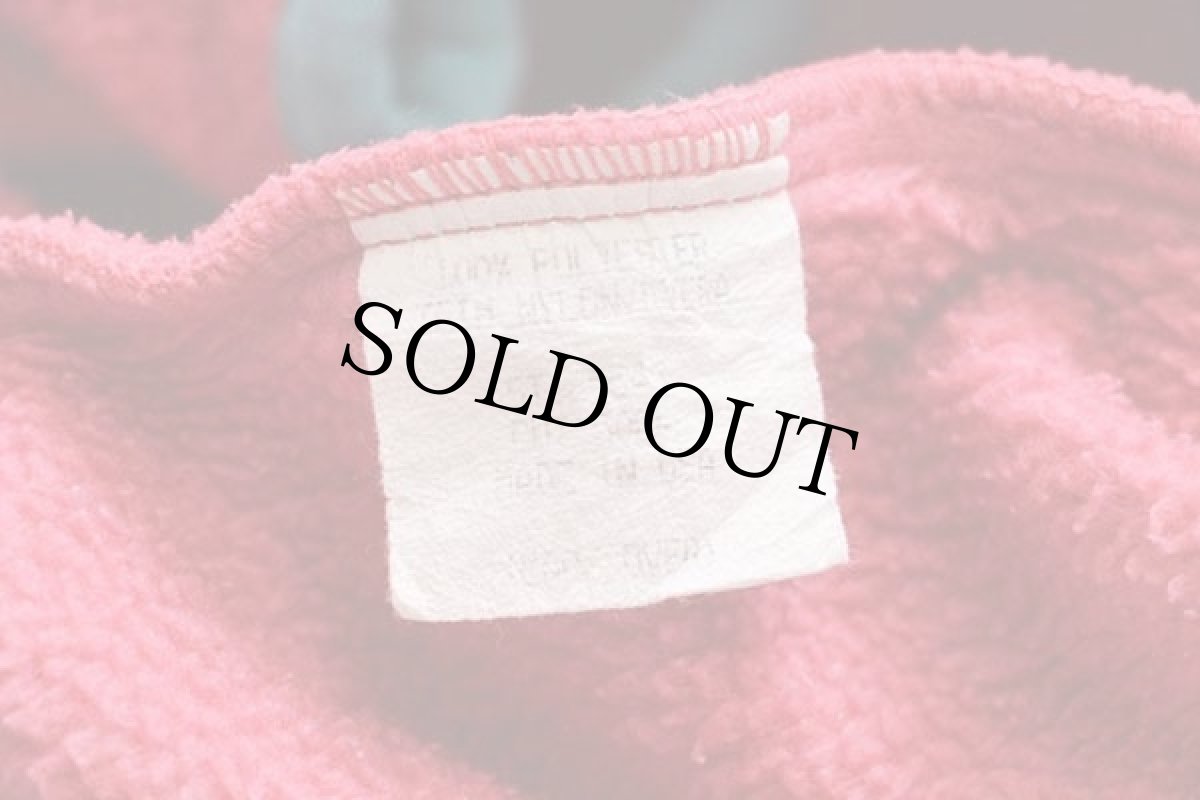 画像5: 80s USA製 patagoniaパタゴニア フリース スナップT ピンク 12 (5)