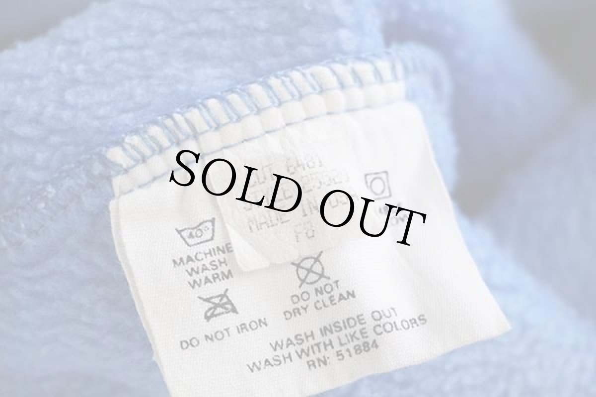 画像5: 80s USA製 patagoniaパタゴニア フリース スナップT 水色 10 (5)