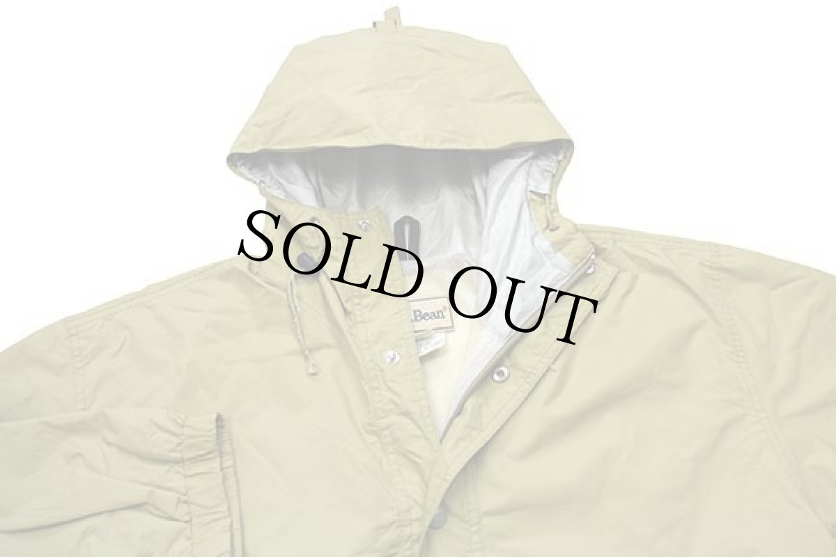 画像3: 90s L.L.Bean GORE-TEXゴアテックス ナイロン アノラックパーカー マスタード L (3)