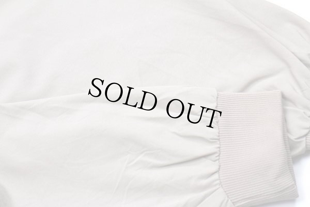 画像8: 90s BLAIR ツートン 切り替え ダービージャケット ブラウンベージュ×ベージュ L-RG (8)