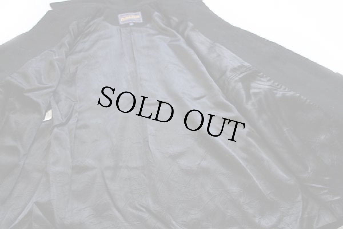 画像5: USA製 PENDLETONペンドルトン ハーフ ウールコート 黒 12 (5)