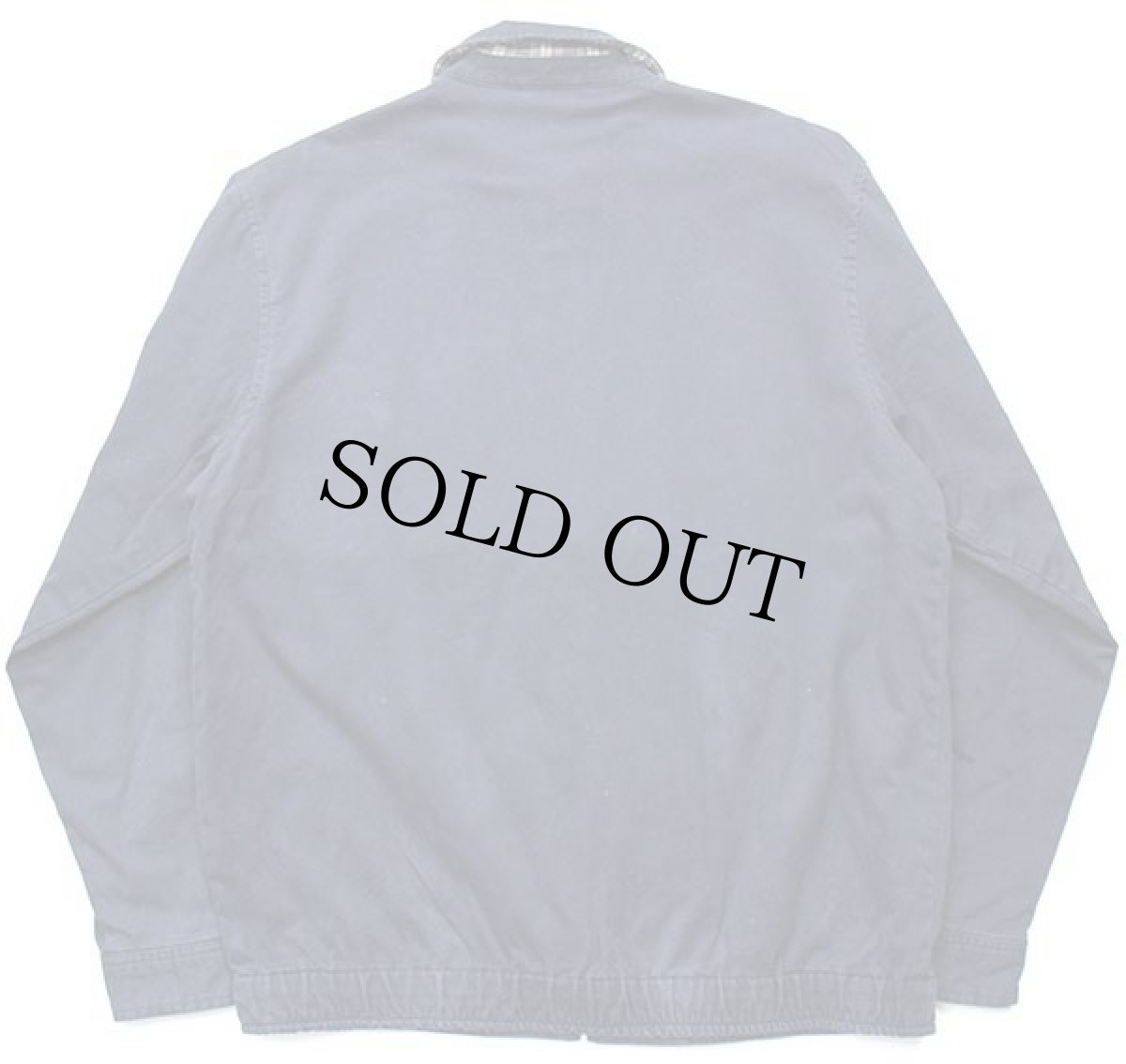 画像2: ポロ ラルフローレン ワンポイント チンスト付き タータンチェックライナー コットンジャケット 紺 LT (2)