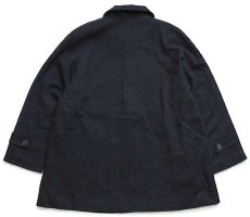 画像2: USA製 PENDLETONペンドルトン ハーフ ウールコート 黒 12 (2)