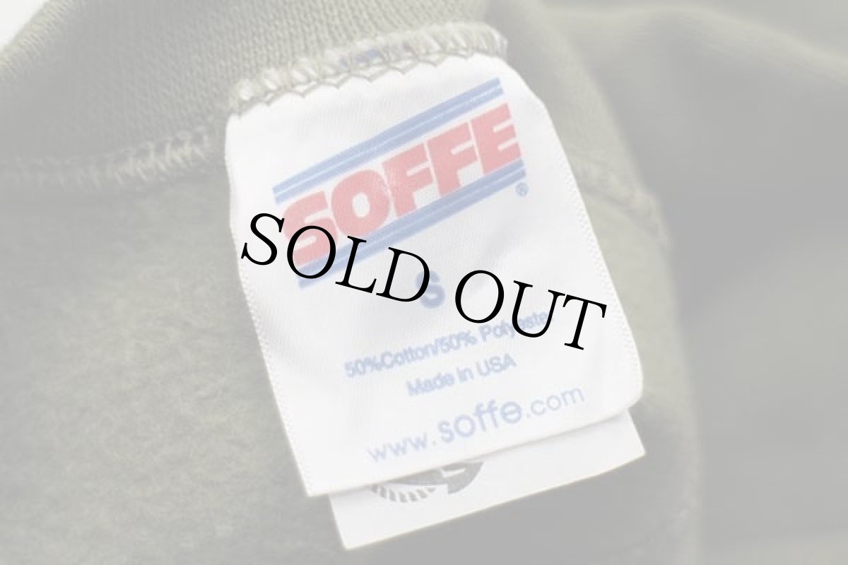 画像4: USA製 米軍 USMC 前V スウェット オリーブ S (4)