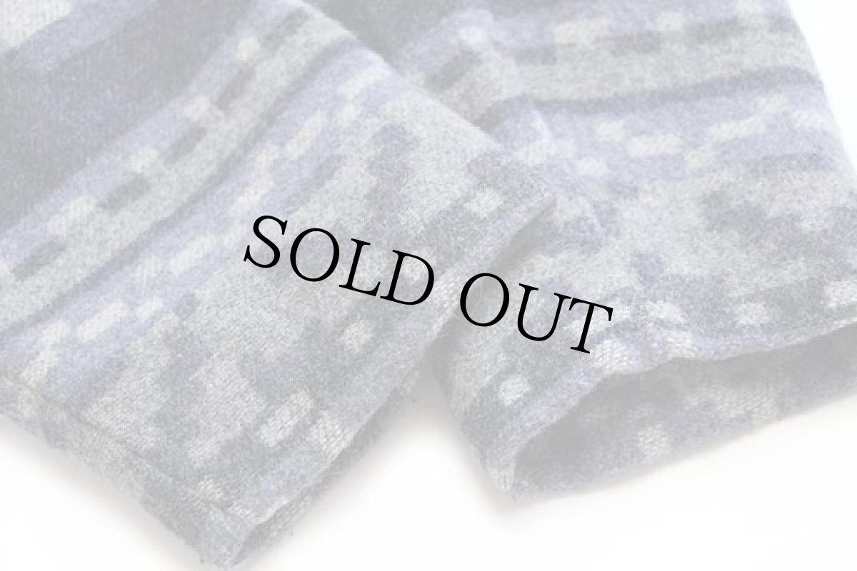 画像7: 90s USA製 Woolrichウールリッチ フォークロア柄 ウール ブランケット ジャケット XL (7)