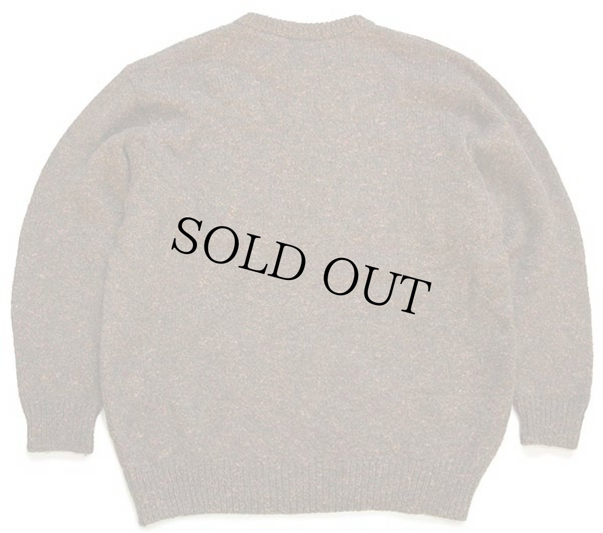 画像2: オーストリア製 SIGI SCHEIBER ウール パイル ニット セーター ミックス 52 (2)