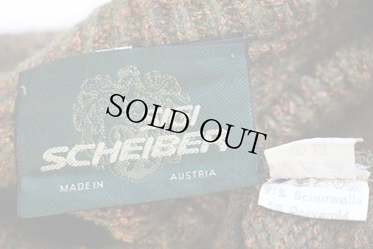 画像4: オーストリア製 SIGI SCHEIBER ウール パイル ニット セーター ミックス 52 (4)