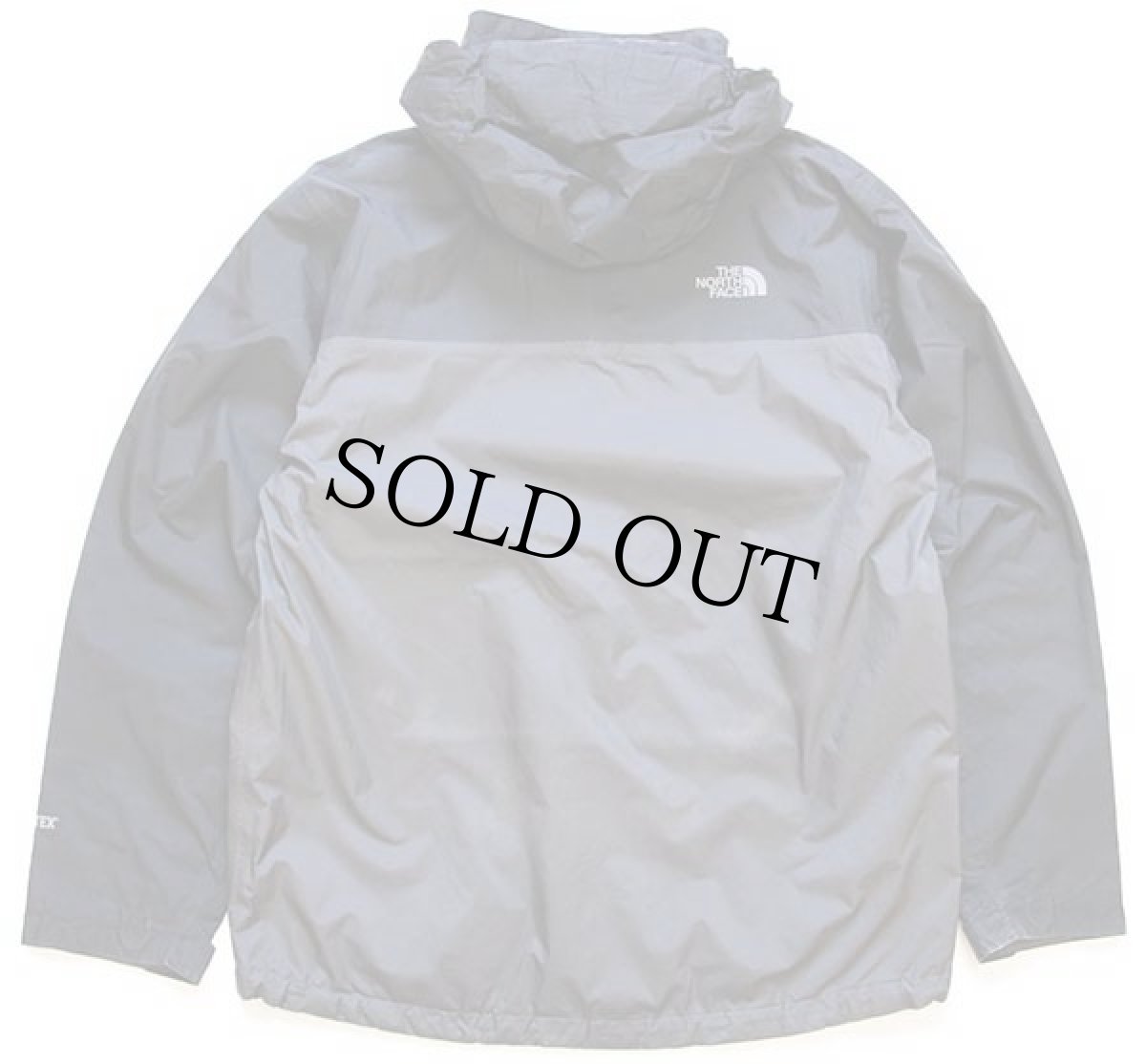 画像2: THE NORTH FACEノースフェイス ツートン 切り替え GORE-TEXゴアテックス ナイロンパーカー チャコールグレー×黒 M (2)