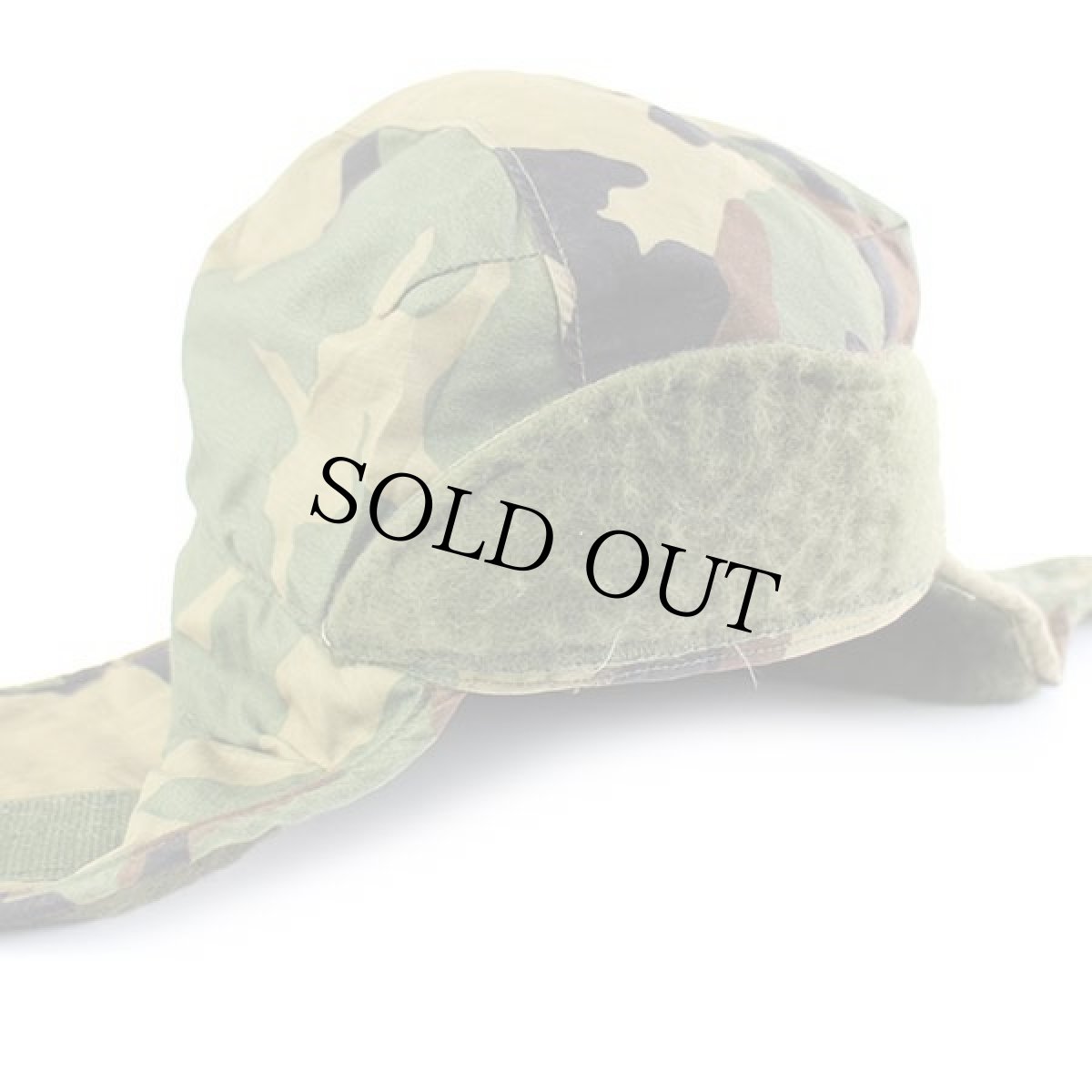 画像4: 90s 米軍 U.S.ARMY ウッドランドカモ ヘルメットライナー キャップ 7 1/4 (4)