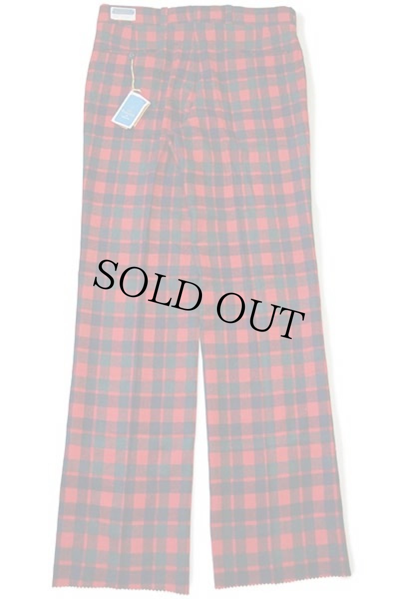 画像3: デッドストック★70s USA製 PENDLETONペンドルトン タータンチェック スラックス ウールパンツ 35 (3)