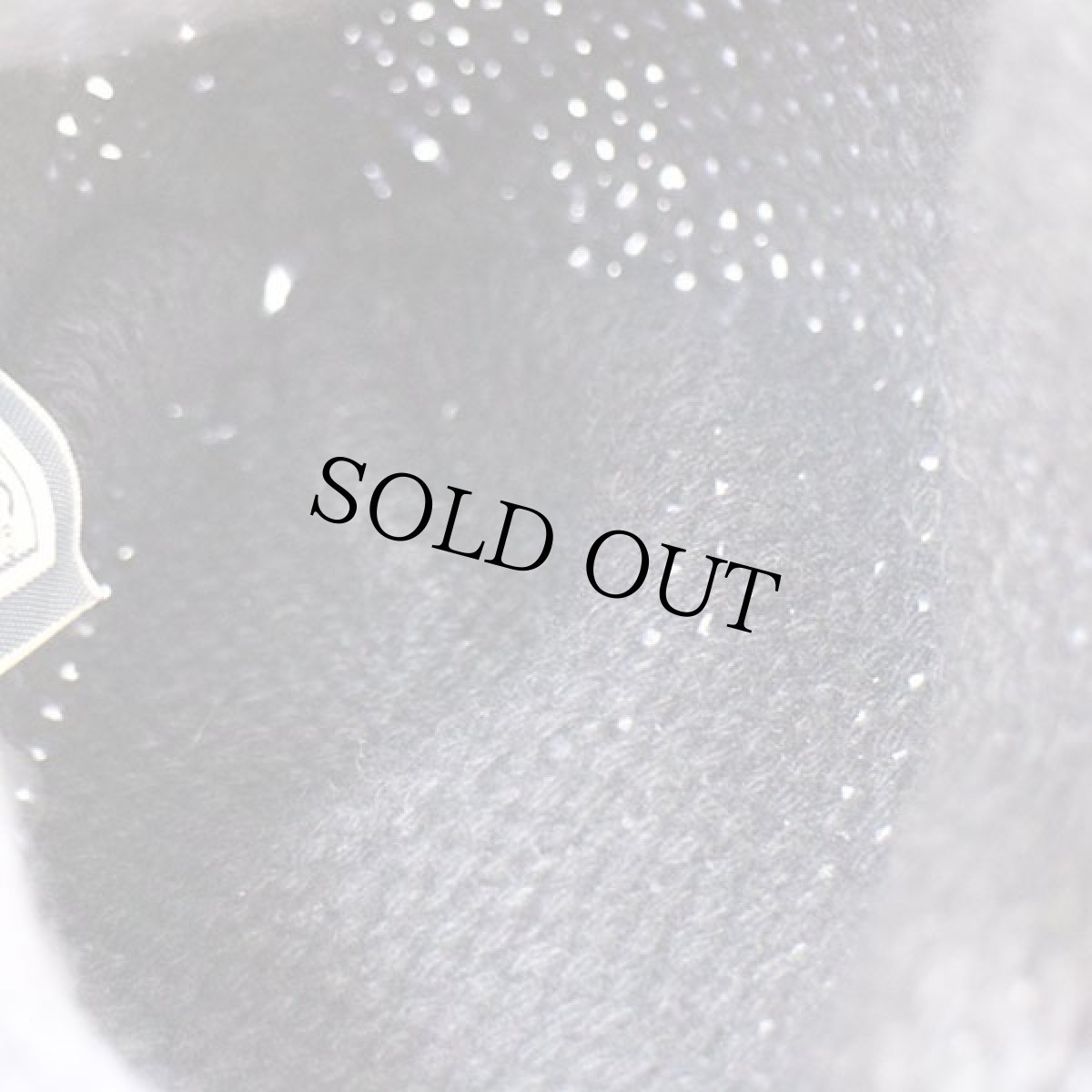 画像6: デッドストック★イタリア製 NEXOS ロール ローゲージ ウール ニットキャップ 紺 (6)