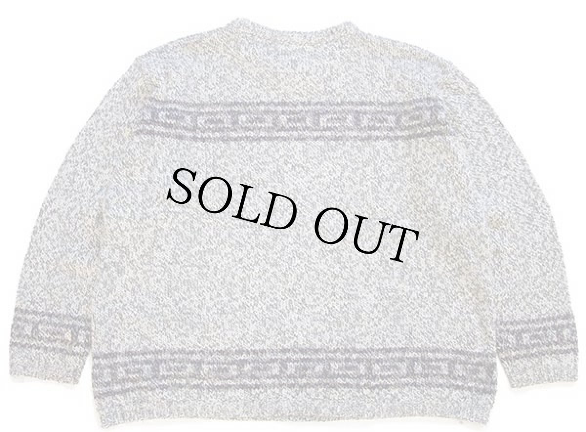 画像2: 90s イタリア製 Levi'sリーバイス シェットランドウール×アクリルニット セーター ミックス L★ユーロ (2)