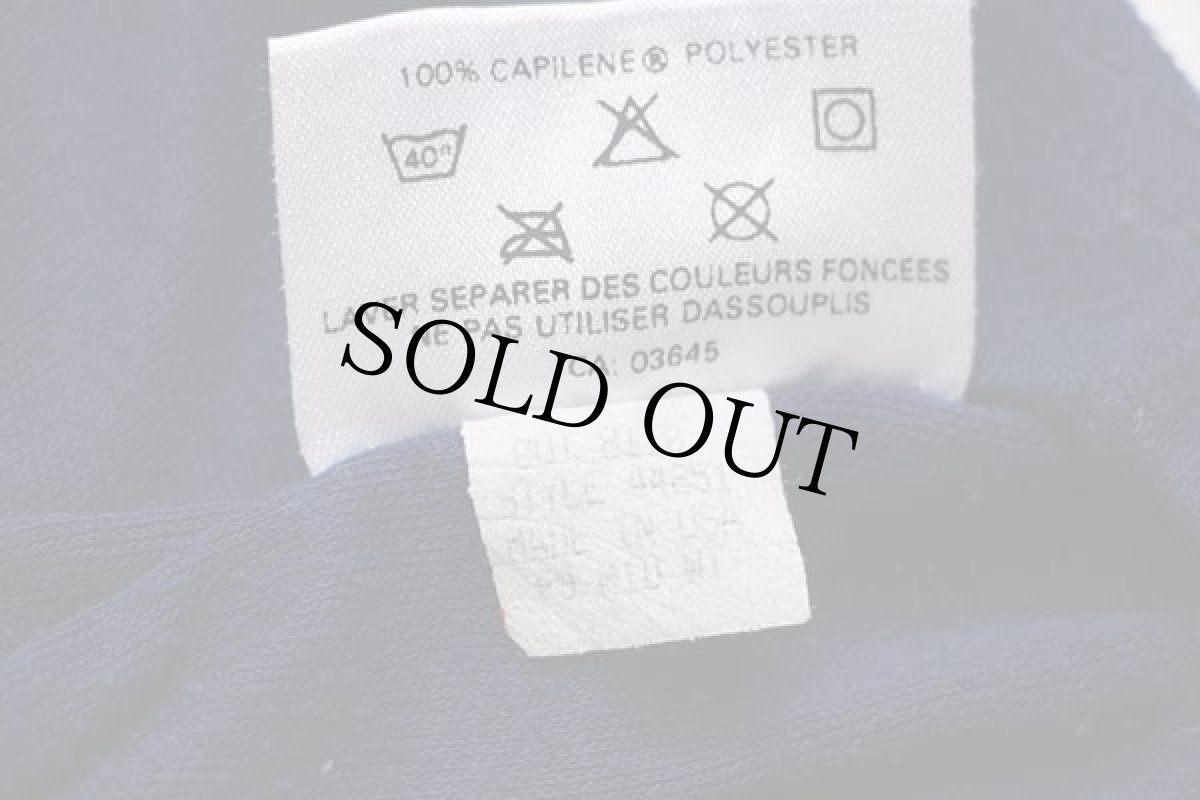 画像5: 80s USA製 patagoniaパタゴニア WALLACE BERRRY CAPILENEキャプリーン ヘンリーネック アンダーシャツ 紺 M (5)