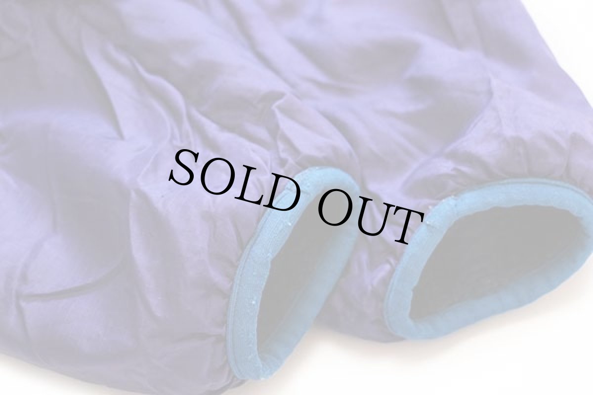 画像9: 90s USA製 patagoniaパタゴニア グリセード リバーシブル ナイロン×フリースジャケット 紺×紫 S (9)