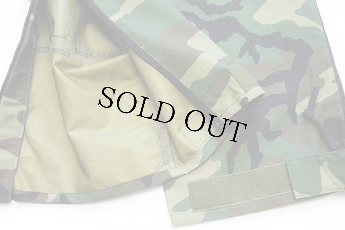 画像7: 00s 米軍 U.S.ARMY ECWCS GEN1 ウッドランドカモ GORE-TEXゴアテックス ナイロン オーバーパンツ M-L★08 (7)