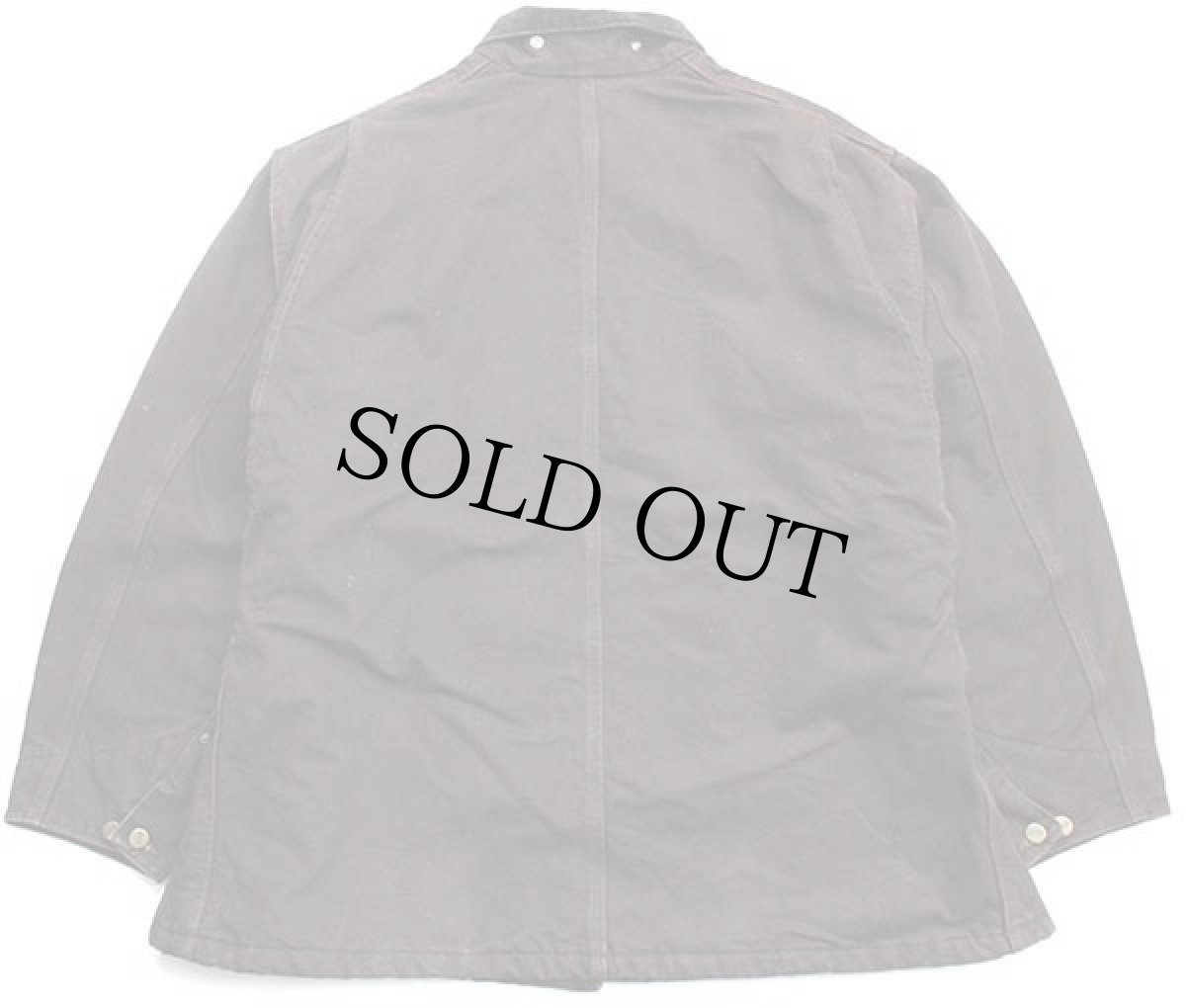 画像2: 00s メキシコ製 carharttカーハート ブランケットライナー ダック地 チョアコート カバーオール 焦げ茶 3XL★特大 (2)