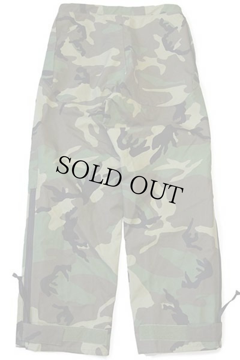 画像3: 90s 米軍 U.S.ARMY ECWCS GEN1 ウッドランドカモ GORE-TEXゴアテックス ナイロン オーバーパンツ 初期型 S-R★02 (3)