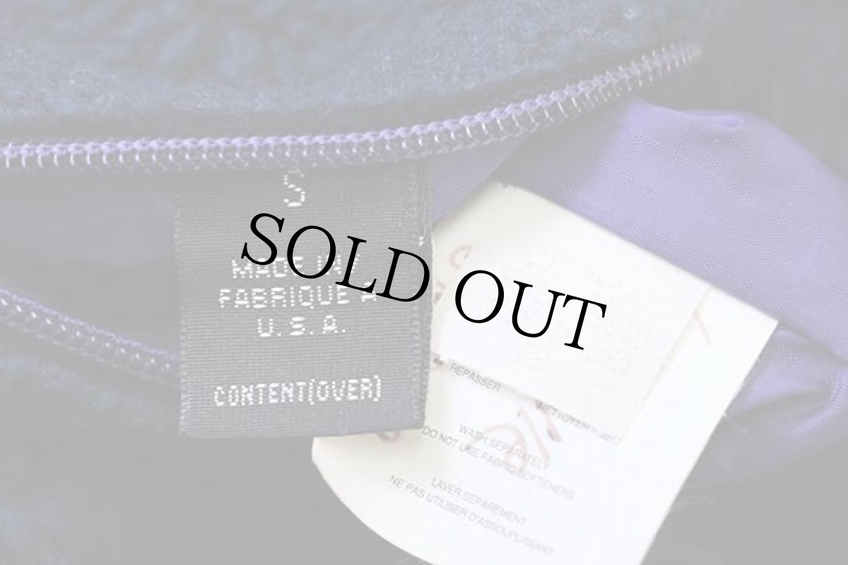 画像5: 90s USA製 patagoniaパタゴニア グリセード リバーシブル ナイロン×フリースジャケット 紺×紫 S (5)