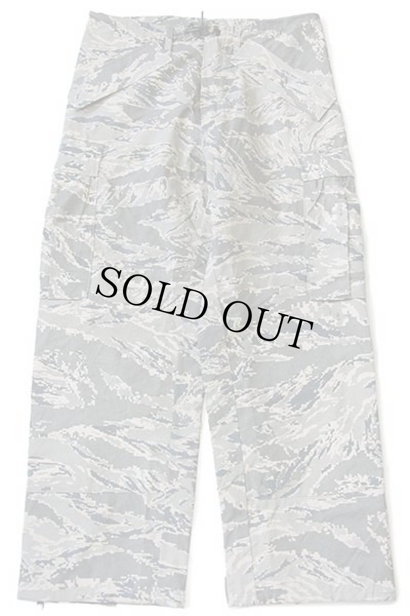 画像2: 00s 米軍 USAF APECS ABU デジタル タイガーカモ GORE-TEXゴアテックス ナイロン カーゴ オーバーパンツ S-S (2)