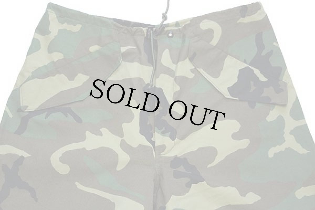 画像4: 00s 米軍 U.S.ARMY ECWCS GEN1 ウッドランドカモ GORE-TEXゴアテックス ナイロン オーバーパンツ M-L★08 (4)