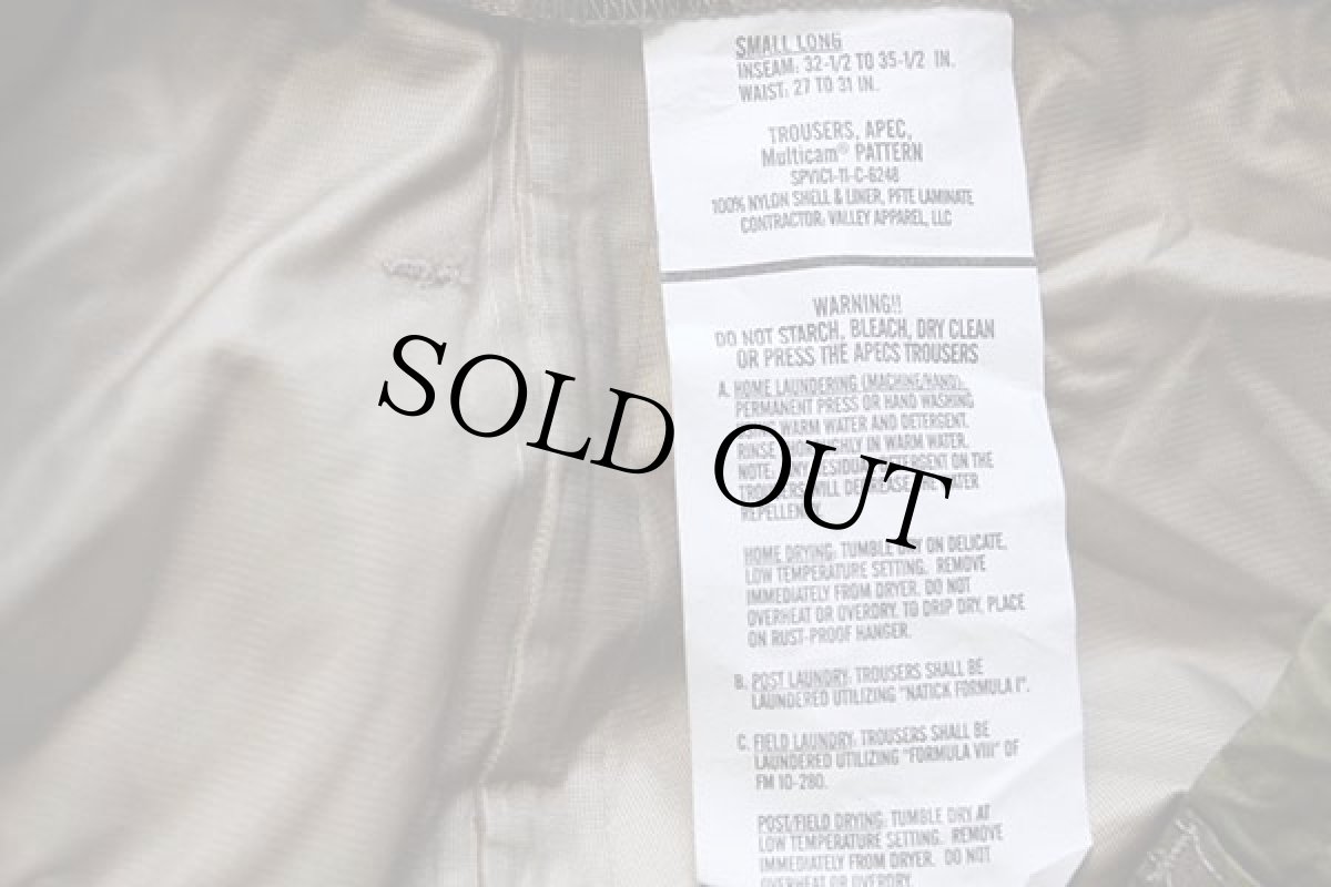 画像6: 11 米軍 U.S.ARMY APEC OCP マルチカム GORE-TEXゴアテックス ナイロン カーゴ オーバーパンツ S-L★20 (6)