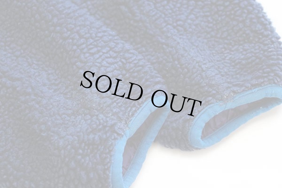 画像4: 90s USA製 patagoniaパタゴニア グリセード リバーシブル ナイロン×フリースジャケット 紺×紫 S (4)