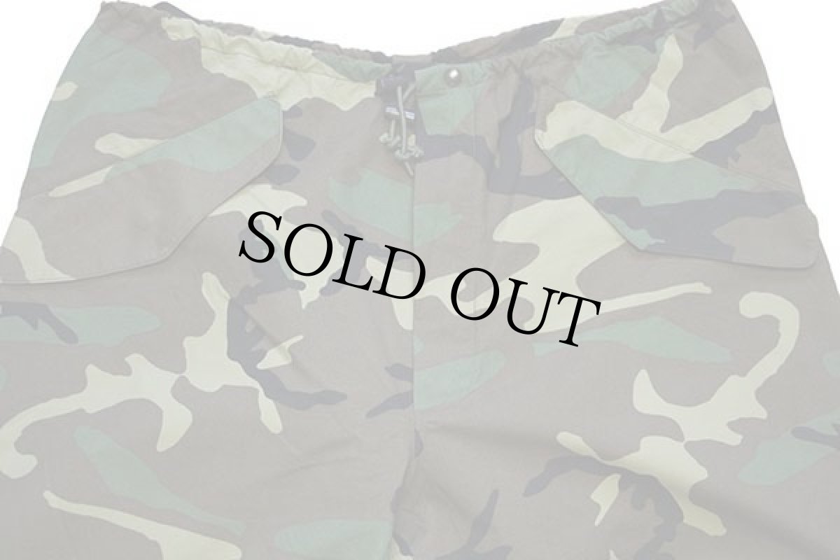 画像4: 90s 米軍 U.S.ARMY ECWCS GEN1 ウッドランドカモ GORE-TEXゴアテックス ナイロン オーバーパンツ L-R★10 (4)