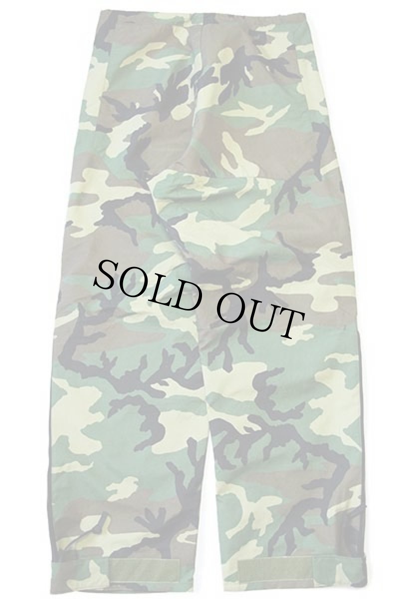 画像3: 00s 米軍 U.S.ARMY ECWCS GEN1 ウッドランドカモ GORE-TEXゴアテックス ナイロン オーバーパンツ M-L★08 (3)