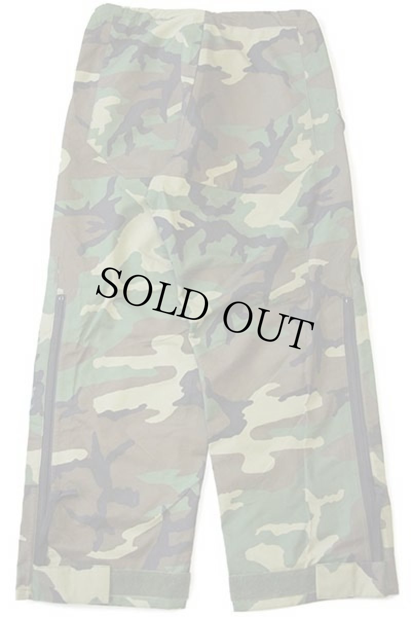 画像3: 90s 米軍 U.S.ARMY ECWCS GEN1 ウッドランドカモ GORE-TEXゴアテックス ナイロン オーバーパンツ S-S (3)