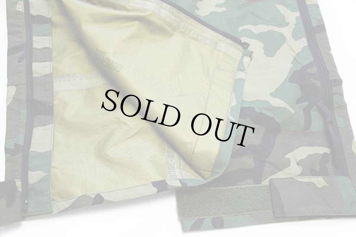 画像7: 90s 米軍 U.S.ARMY ECWCS GEN1 ウッドランドカモ GORE-TEXゴアテックス ナイロン オーバーパンツ L-R★10 (7)