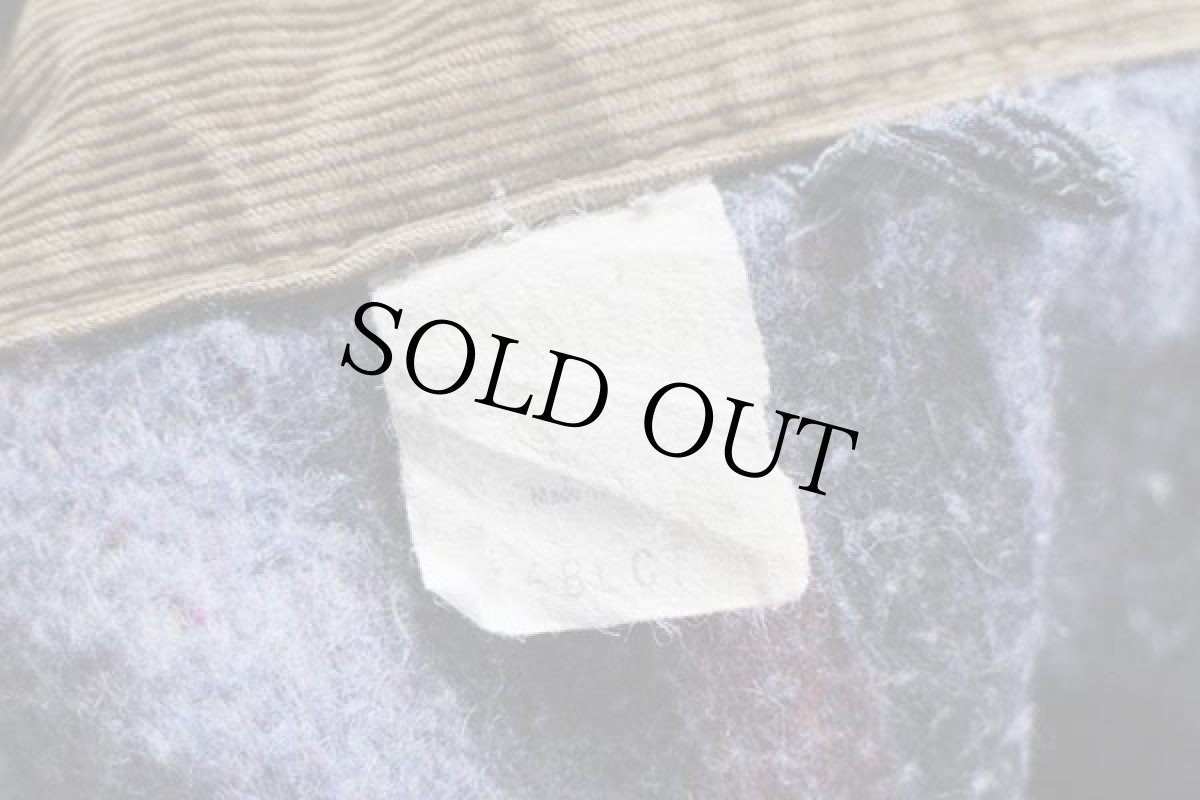 画像5: 70s USA製 carharttカーハート ブランケットライナー ダック地 チョアコート カバーオール ボロ 茶 フェード 54L★特大 (5)