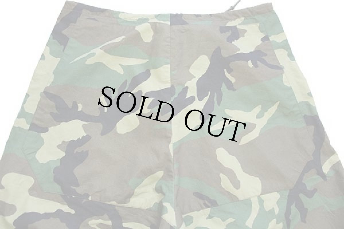 画像5: 00s 米軍 U.S.ARMY ECWCS GEN1 ウッドランドカモ GORE-TEXゴアテックス ナイロン オーバーパンツ M-L★08 (5)