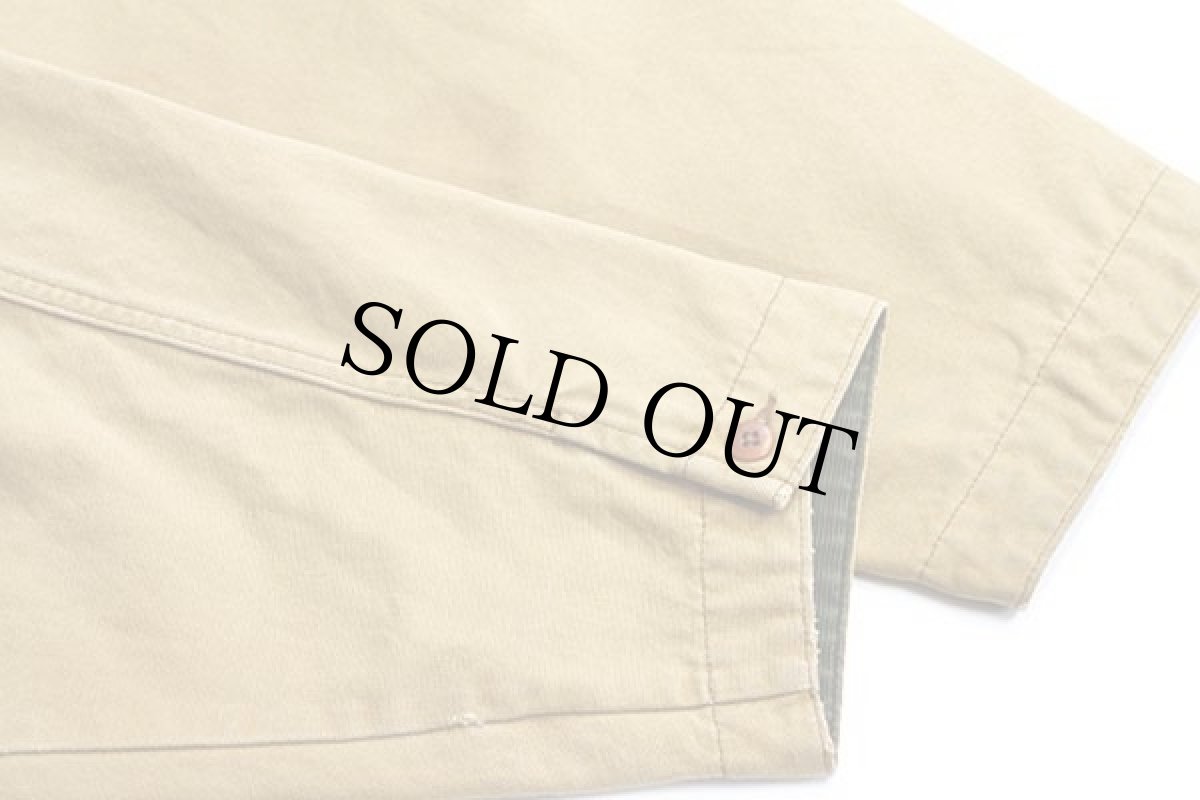 画像7: 90s L.L.Bean チェック PRIMALOFTプリマロフト 中綿入りライナー付き ダック地 フィールドコート 茶 XL★ジャケット (7)