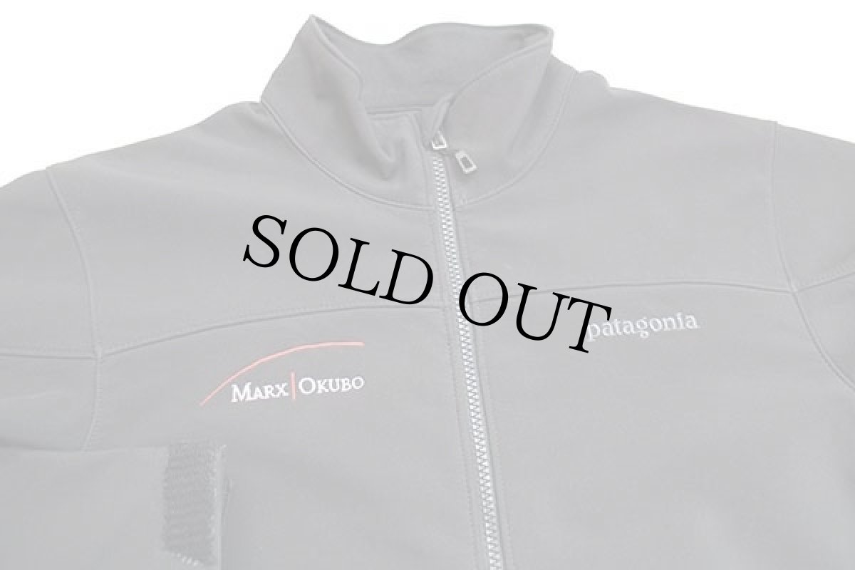 画像3: patagoniaパタゴニア MARX OKUBO刺繍 Adze Jacket POLARTEC ストレッチ ソフトシェルジャケット 黒 M (3)