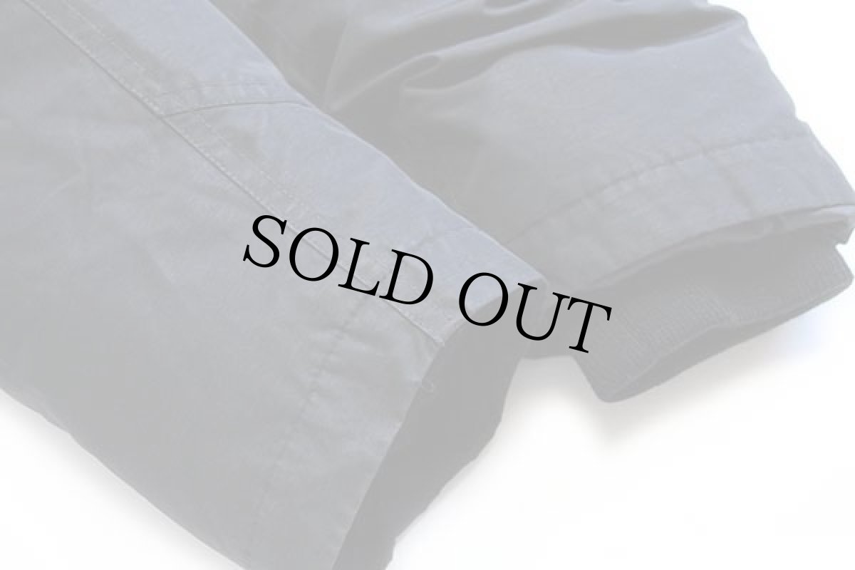 画像8: ラルフローレン N-3Bタイプ コヨーテファー フリースライナー ロング ダウンコート 黒 M (8)