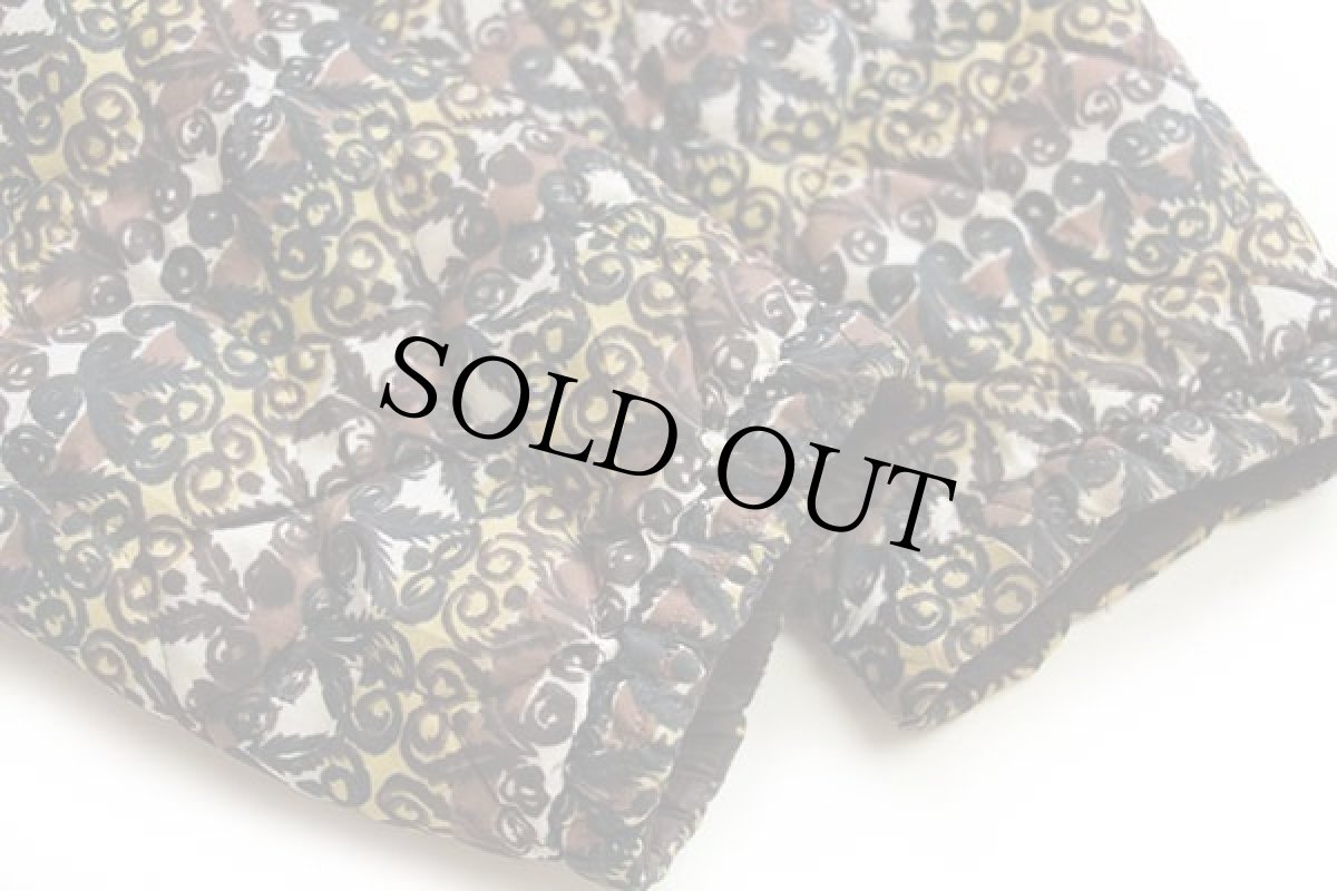 画像6: 60s White Stag 総柄×無地 リバーシブル ナイロン キルティングジャケット (6)