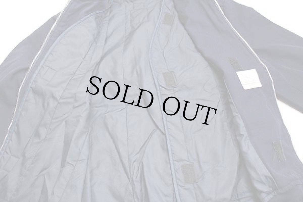 画像5: 90s 米軍 USAF チンスト付き 中綿入りライナー ライトウェイトジャケット 紺 40R (5)