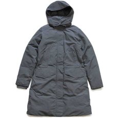 画像1: patagoniaパタゴニア City Storm Parka h2no ナイロン ダウンコート チャコールグレー W-S (1)