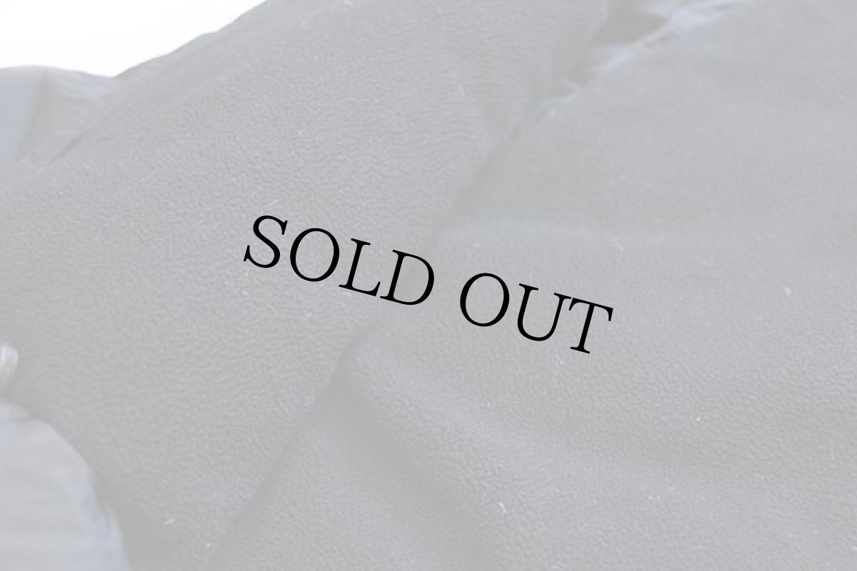 画像7: ラルフローレン N-3Bタイプ コヨーテファー フリースライナー ロング ダウンコート 黒 M (7)