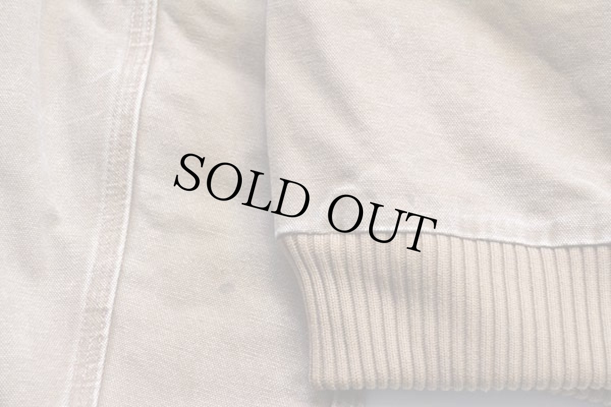 画像7: 00s メキシコ製 carharttカーハート キルティングライナー ダック地 アクティブジャケット パーカー 茶 ボーイズXL (7)