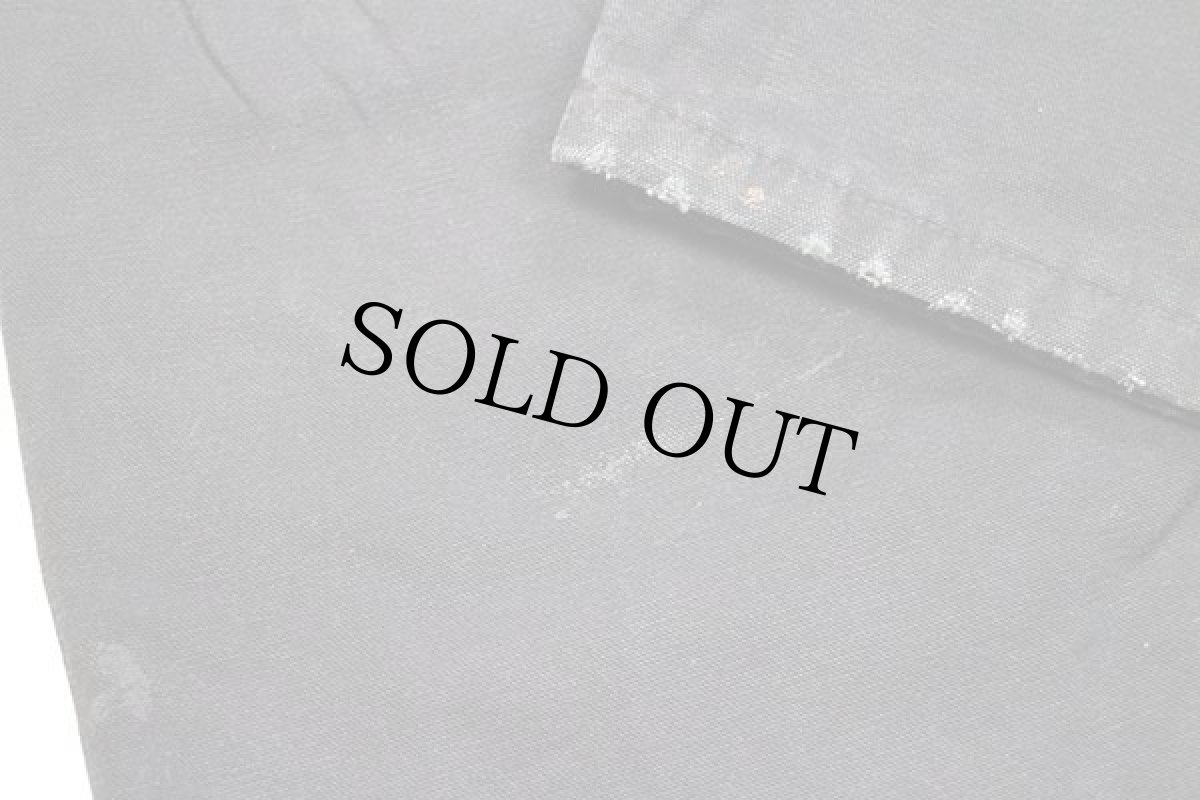 画像9: 00s メキシコ製 carharttカーハート キルティングライナー ダック地 ダブルニー オーバーオール 黒 w34 L30 (9)