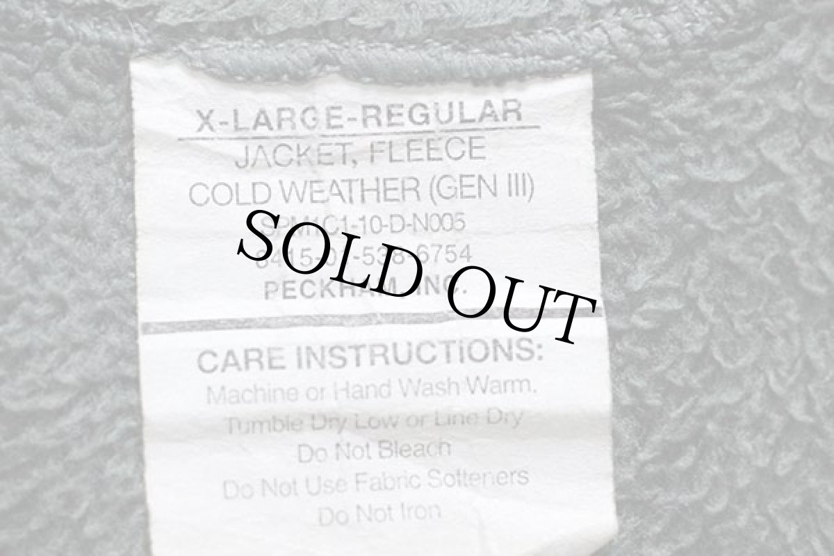 画像4: 10 米軍 ECWCS GEN3 LEVEL3 POLARTEC フリースジャケット フォリアージグリーン XL-R (4)