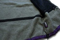 画像5: 90s USA製 MOUNTAIN HARDWEAR チロリアンテープ POLARTEC フリースベスト グリーングレー 12 (5)