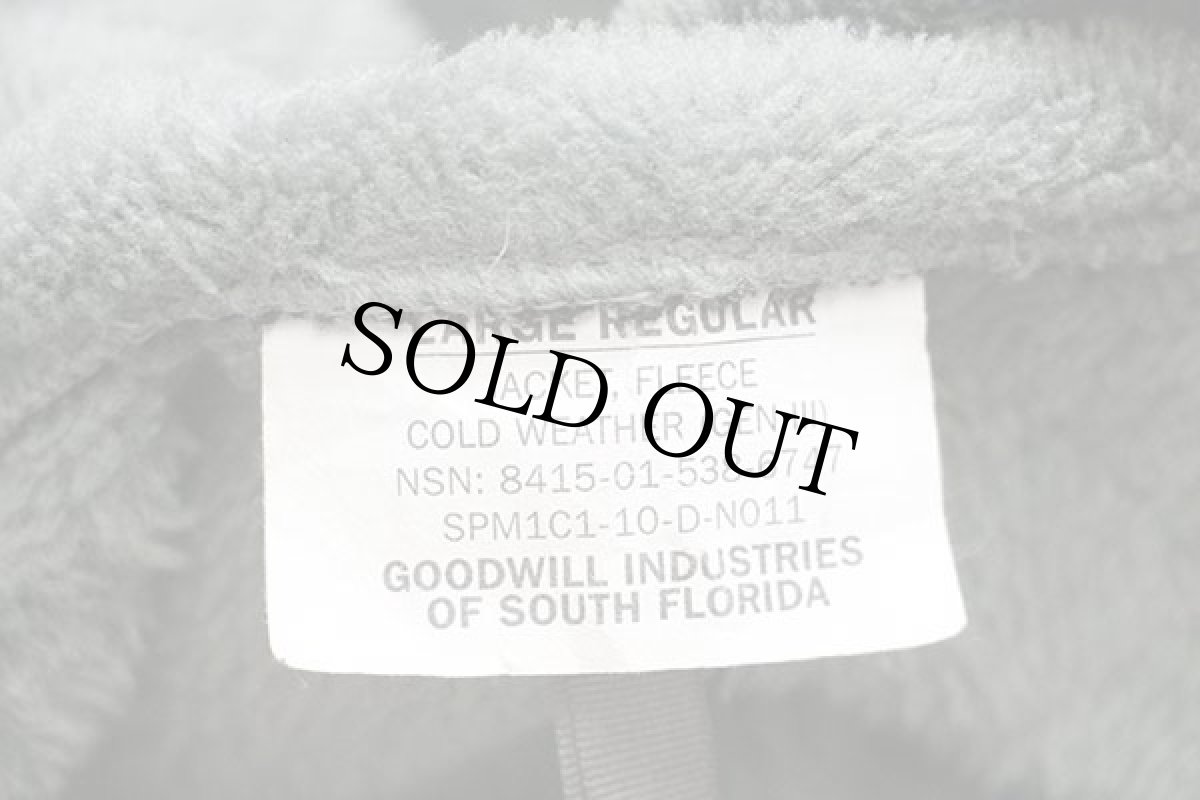 画像4: 10 米軍 ECWCS GEN3 LEVEL3 フリースジャケット フォリアージグリーン L-R (4)