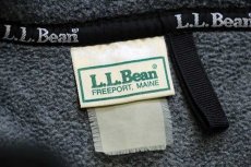 画像5: 90s L.L.Bean ハーフジップ プルオーバー フリース グレー (5)