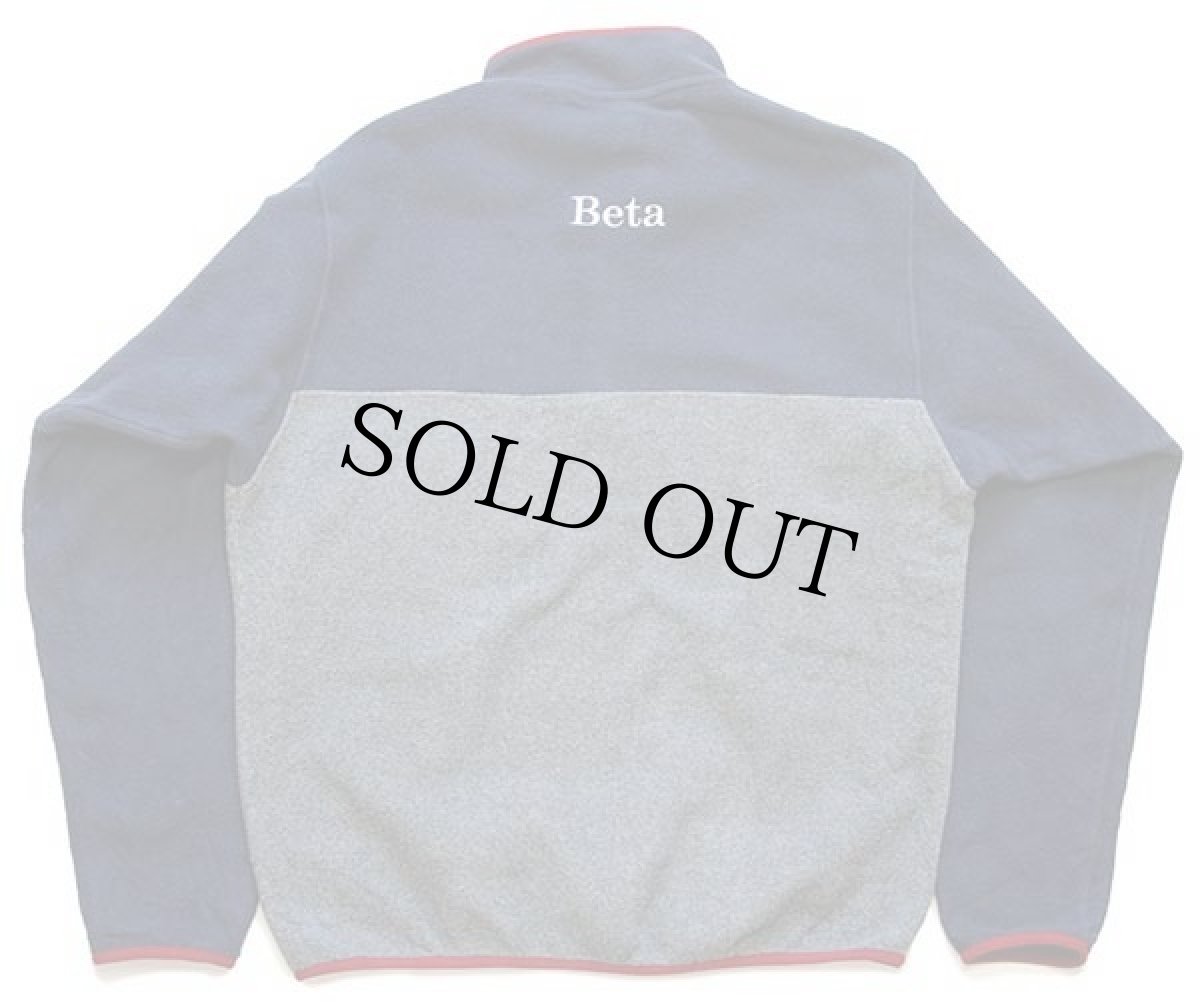 画像2: patagoniaパタゴニア Beta 刺繍 バイカラー シンチラ フリース スナップT SMDB M (2)