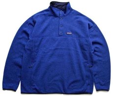 画像1: patagoniaパタゴニア ベターセーター プルオーバー フリース 杢ブルー XL (1)