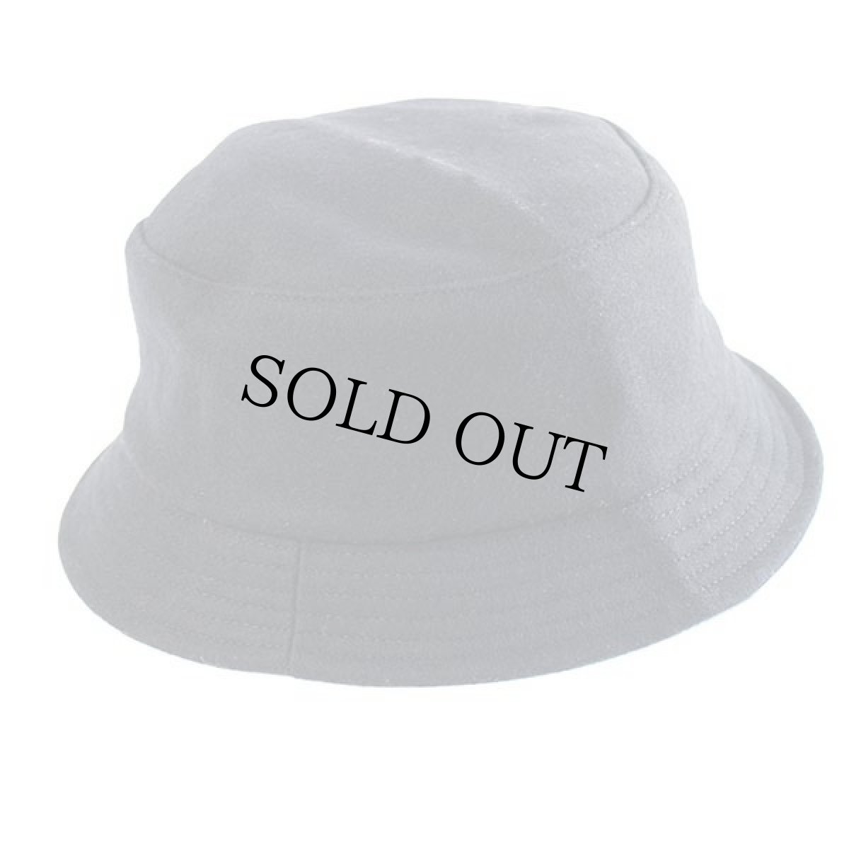 画像6: デッドストック★90s イタリア製 navigare ブラックウォッチ タータンチェック×無地 リバーシブル ナイロン×ウール バケットハット (6)