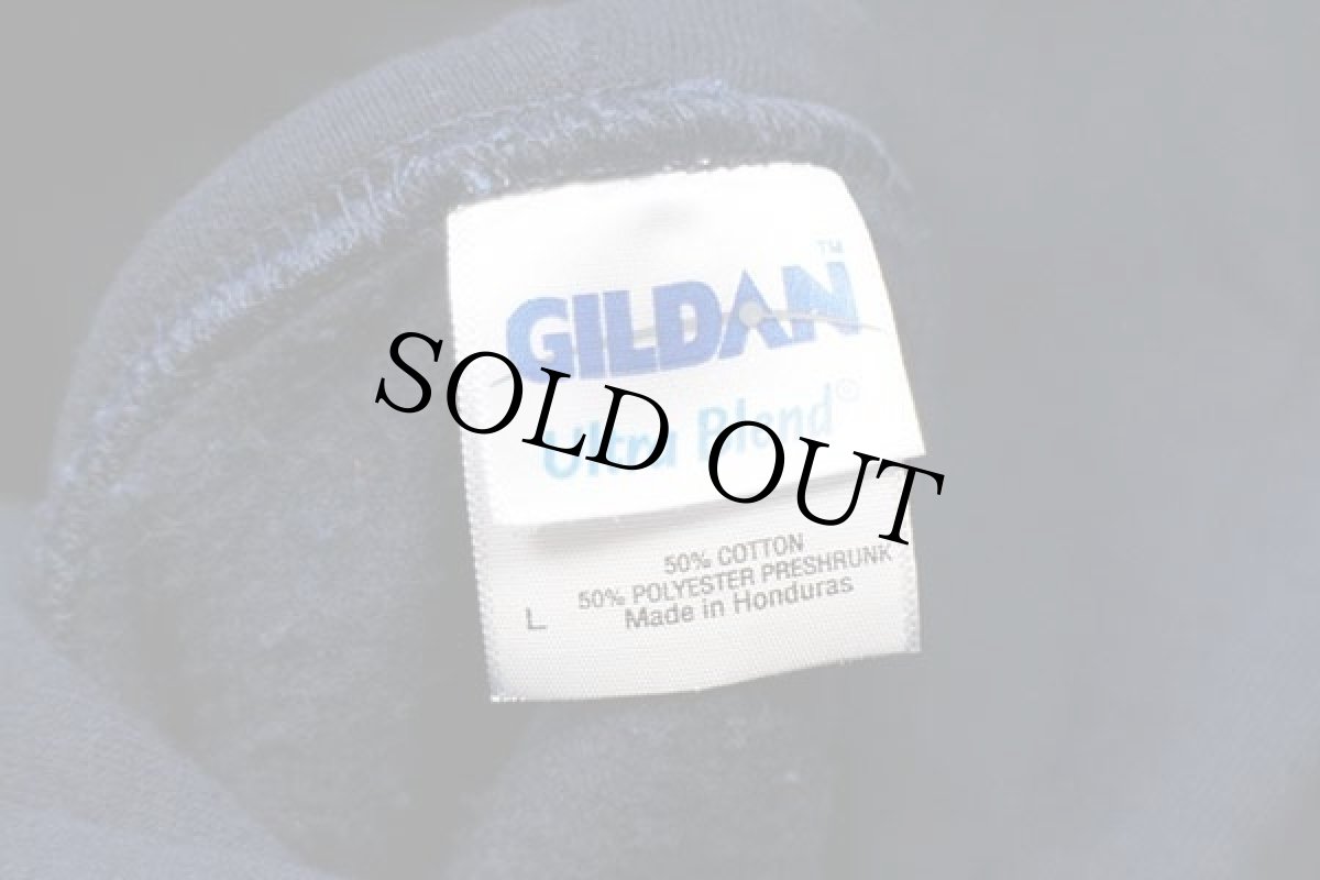 画像4: GOODYEAR LAWTON,OK 刺繍 スウェットパーカー 紺 L (4)